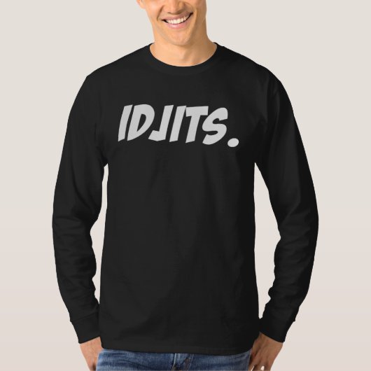 Idjits Southern Slang T-Shirt (Vorderseite)