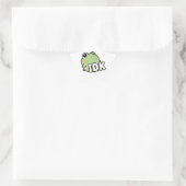 IDK Frosch Aufkleber Süß Ignorierender Frosch Mini (Tasche)