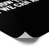 Idk How To Flirt But We Can Argue - Only Love Date Poster (Ecke)