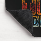 Idk Idgaf Funny Sarcastic Slang Graphic - Sarc Mousepad (Ecke)