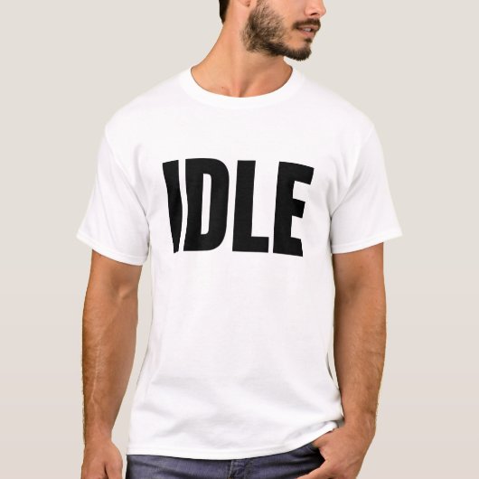 Idle (Dark) T-Shirt (Vorderseite)