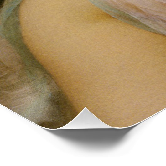 Idle Moments von John William Godward Poster (Ecke)