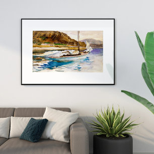 Idle Sails (1913) von John Singer Sargent Poster