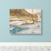 Idle Sails Leinwanddruck (Insitu (Holzboden))