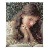 Idle Tears von Edward Robert Hughes Idle Tears Fotodruck (Vorne)