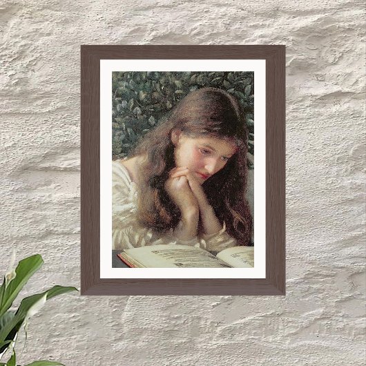 Idle Tears von Edward Robert Hughes Idle Tears Fotodruck