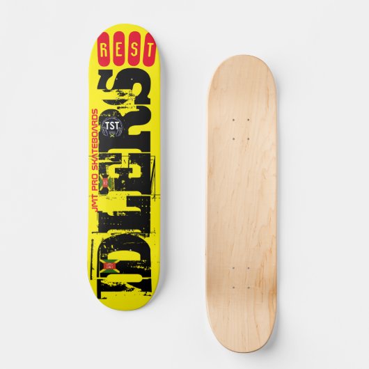 IDLERS ERHOLUNG JMT Skateboard Deck (Vorderseite)