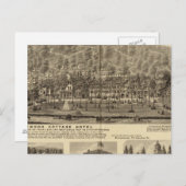 Idlewood Hütte Hotel nähe Pittsburgh Postkarte (Vorne/Hinten)