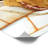 Idlness von John William Godward Poster (Ecke)