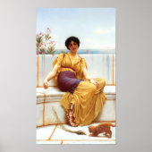 Idlness von John William Godward Poster (Vorne)