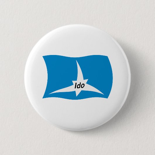 Ido Flag Button (Vorderseite)