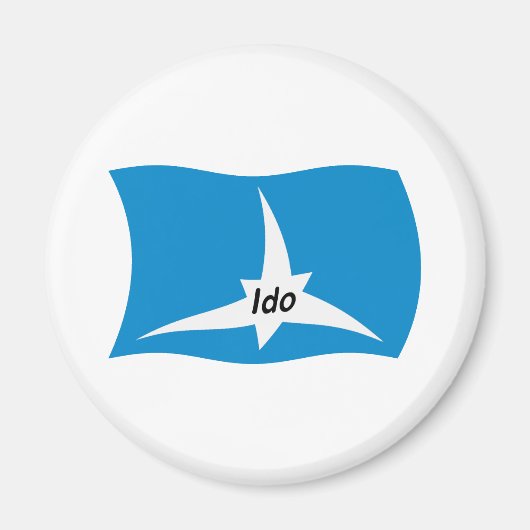 Ido Flag Magnet (Vorne)