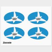 Ido Flag Sticker (Blatt)