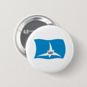 Ido-Flagge Button (Vorne & Hinten)