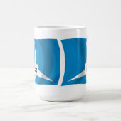 Ido-Flaggen-Tasse Kaffeetasse (Mittel)