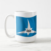 Ido-Flaggen-Tasse Kaffeetasse (Links)