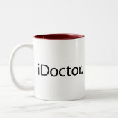 iDoctor Zweifarbige Tasse (Links)