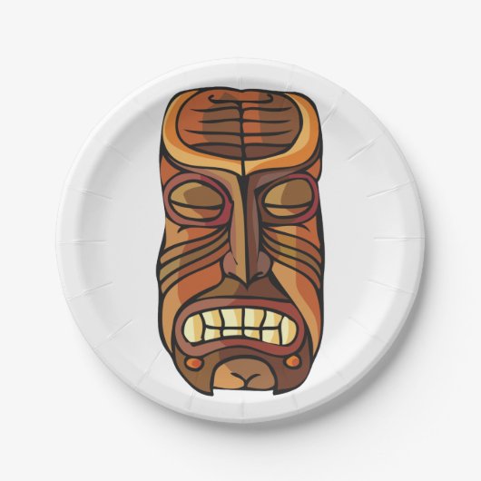 Idol Abbildung Pappteller (Vorderseite)