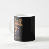 Idol - Brutalist Streetwear Design Kaffeetasse (Vorderseite Links)