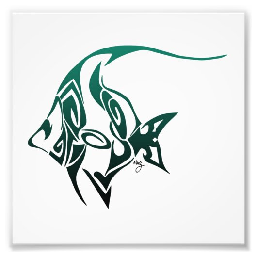 Idol Fish Print Fotodruck (Vorne)