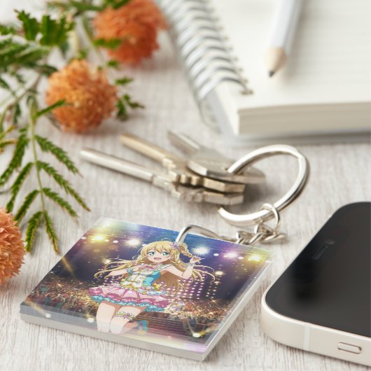 Idol illustrations schlüsselanhänger (Vorderseite rechts)