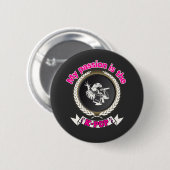 Idol Singing Passion KPop Music Fan Art Design Button (Vorne & Hinten)