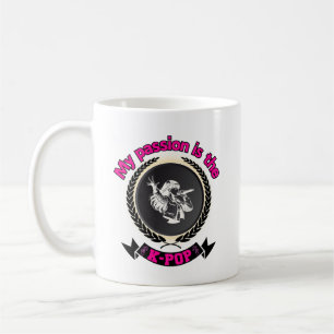Idol Singing Passion KPop Music Fan Art Design Kaffeetasse