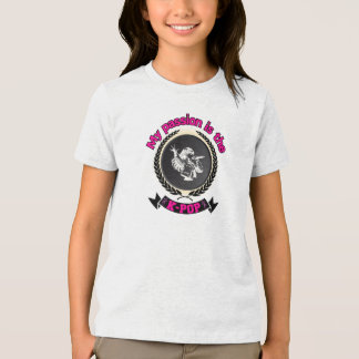 Idol Singing Passion KPop Music Fan Art Design Tri-Blend Shirt