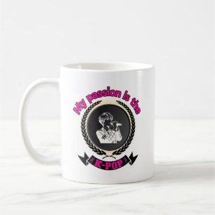 Idol singt KPop Passion Music Culture Fandom Ene Kaffeetasse