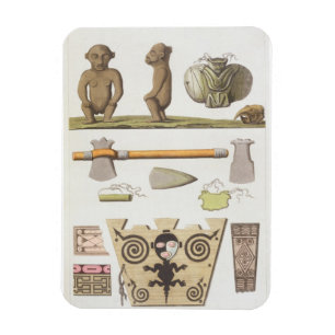 Idole des Caribbeans (Farbstich) Magnet