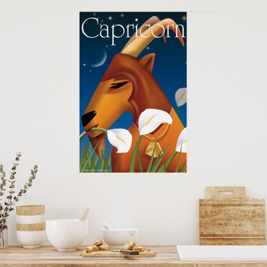 Idolz Capricorn  Poster (Küche)