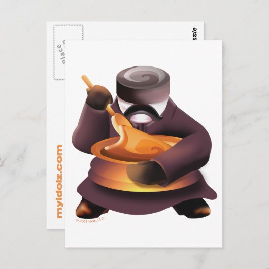 Idolz Cocolats Coco Postkarte (Vorne/Hinten)