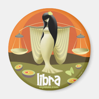 Idolz Libra Circle Magnet