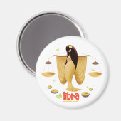 Idolz Libra Magnet (Vorderseite/Rückseite)