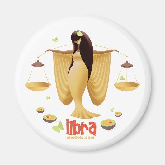Idolz Libra Magnet (Vorne)
