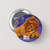 Idolz Löwe Kreis Button (Vorne & Hinten)