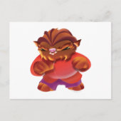 Idolz Monsters Truf Postkarte (Vorderseite)