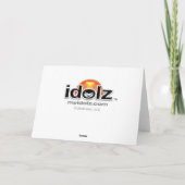 Idolz Ro-Gruß-Karte Karte (Rückseite)