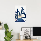 Idomu: Challenge & Courage Art260040021 Poster (Heimbüro)