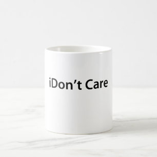 iDon't Sorgfalt Kaffeetasse