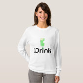 iDrink (Kleeblatt) T-Shirt (Vorne ganz)