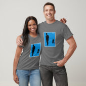 iDrink T-Shirt - graues Powell - Männer (Schwarzes (Unisex)