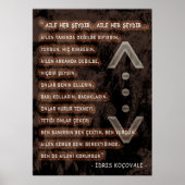 idris koçovali /çukur/ Familie Poster (Vorne)