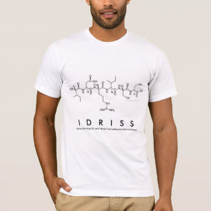 Idriss-Peptidname-Shirt T-Shirt