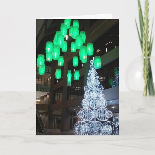 "IDS Center Christmas Decorations" Weihnachtskarte Karte (Vorderseite)