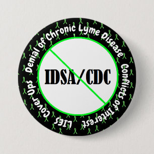 IDSA-Konfliktinteresse-Button Lyme-Borreliose Button