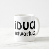 iDuck Netz-Tasse Kaffeetasse (VorderseiteRechts)