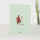 Iduna Peace Love Hope Merry Christmas Karte (Rückseite)