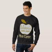 Idunns goldene Äpfel Met Experte Asatruar Wikinger Sweatshirt (Vorne ganz)