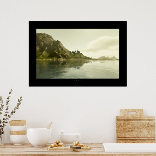 Idyll Poster (Küche)